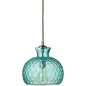 Coastal Style Blue Textured Glass Clark Pendant - LOOMLAN - Jamie Young - Pendants