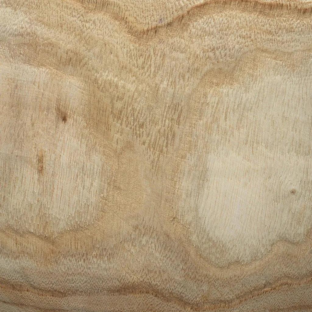 Coastal Style Brown Paulownia Wood Laguna Wooden Vase - LOOMLAN - Jamie Young - Vases & Jars