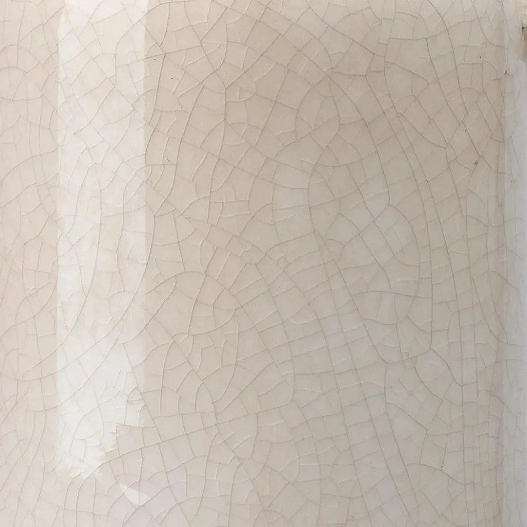 Coastal Style Cream Ceramic Piper Ceramic Table Lamp - LOOMLAN - Jamie Young - Table Lamps