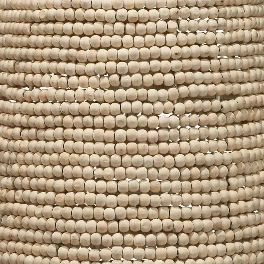 Coastal Style Cream Wood Iron Canal Pendant - LOOMLAN - Jamie Young - Pendants