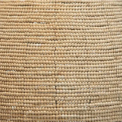 Coastal Style Cream Wood Iron Gulf Steam Pendant - LOOMLAN - Jamie Young - Pendants