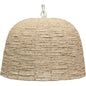 Coastal Style Cream Wood Iron High Tide Pendant - LOOMLAN - Jamie Young - Pendants