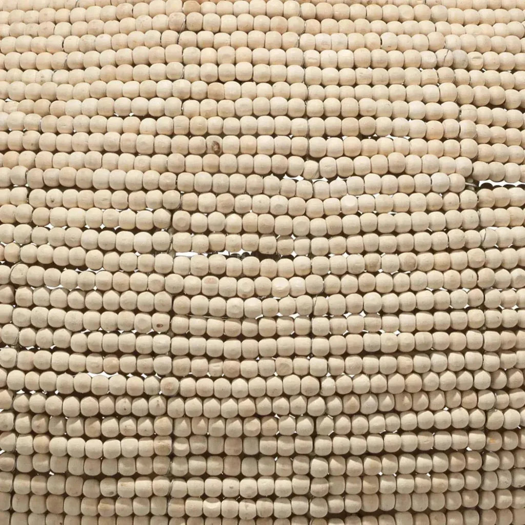 Coastal Style Cream Wood Iron Whirlpool Pendant - LOOMLAN - Jamie Young - Pendants