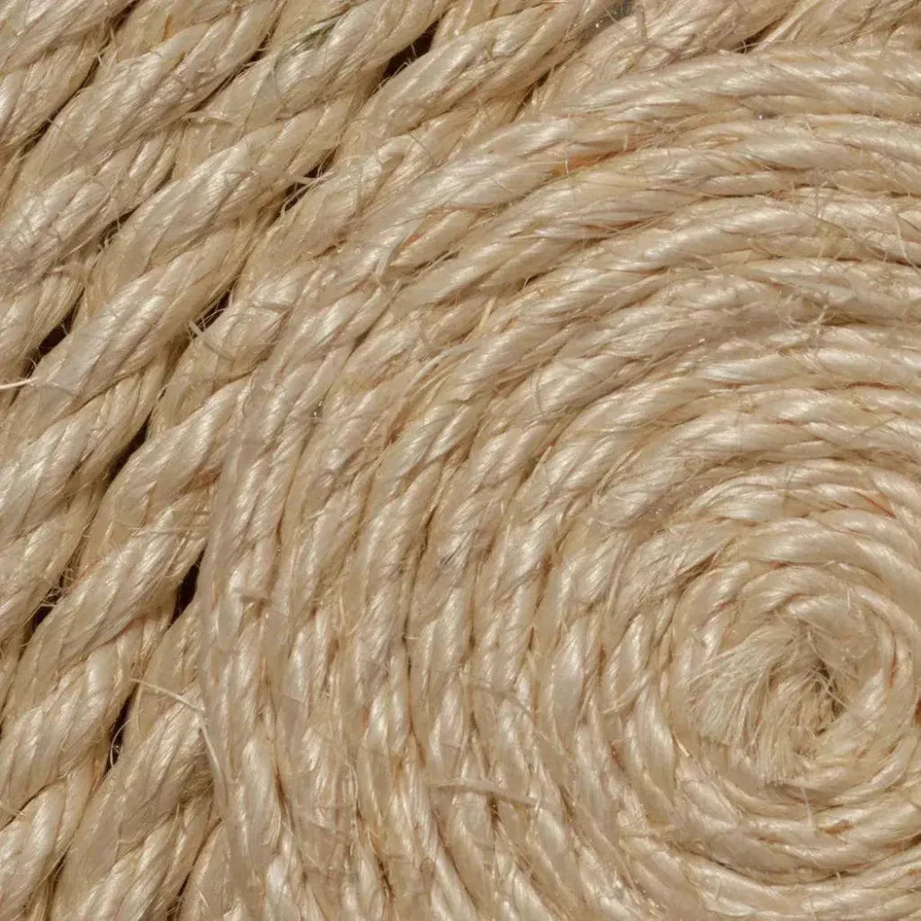 Coastal Style Jute Rope & Linen Barbados Small Wall Art-Framed Wall Art-Jamie Young-LOOMLAN