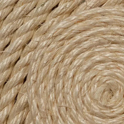 Coastal Style Jute Rope & Linen Barbados Small Wall Art-Framed Wall Art-Jamie Young-LOOMLAN