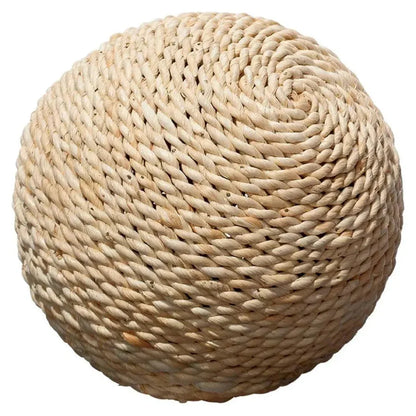 Coastal Style Natural Cornstraw Malibu Balls - LOOMLAN - Jamie Young - Statues & Sculptures