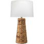 Coastal Style Natural Seagrass Haven Table Lamp - LOOMLAN - Jamie Young - Table Lamps