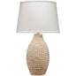 Coastal Style Off - White Rope Table Lamp - LOOMLAN - Jamie Young - Table Lamps