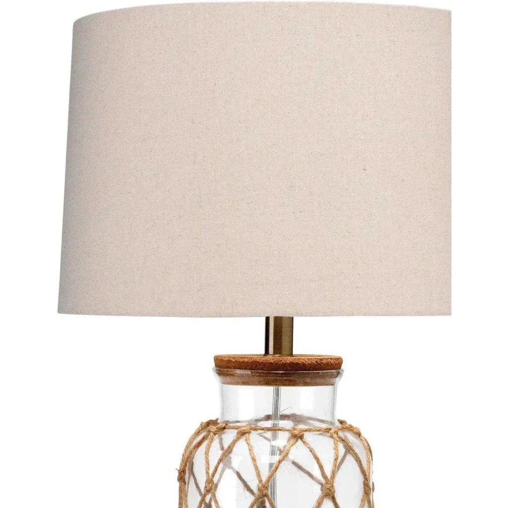 Coastal Style Rope Hugo Table Lamp - LOOMLAN - Jamie Young - Table Lamps