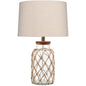 Coastal Style Rope Hugo Table Lamp - LOOMLAN - Jamie Young - Table Lamps