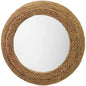 Coastal Style Seagrass Hand - Woven Vertical Wall Mirror - LOOMLAN - Jamie Young - Wall Mirrors