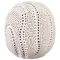 Coastal Style White Porcelain Lunar Sphere - LOOMLAN - Jamie Young - Statues & Sculptures