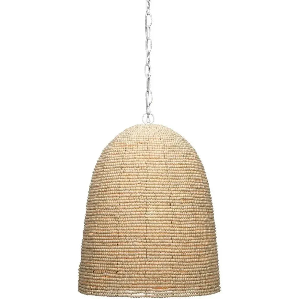 Coastal Style Wood Iron Waterfront Pendant - LOOMLAN - Jamie Young - Pendants