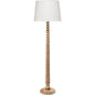 Coastal Style Wood Revolution Floor Lamp-Floor Lamps-Jamie Young-LOOMLAN