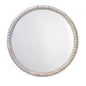 Coastal Whiteed Fir Wood Audrey Beaded Wall Mirror - LOOMLAN - Jamie Young - Wall Mirrors