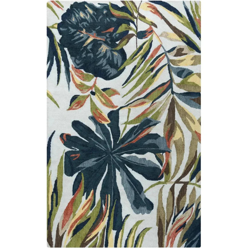 Coat Floral Beige Area Rugs For Living Room - LOOMLAN - LOOMLAN - Area Rugs