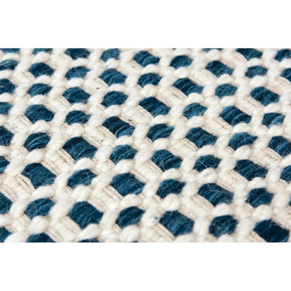 Cobs Basketweave Blue Area Rugs For Living Room - LOOMLAN - LOOMLAN - Area Rugs