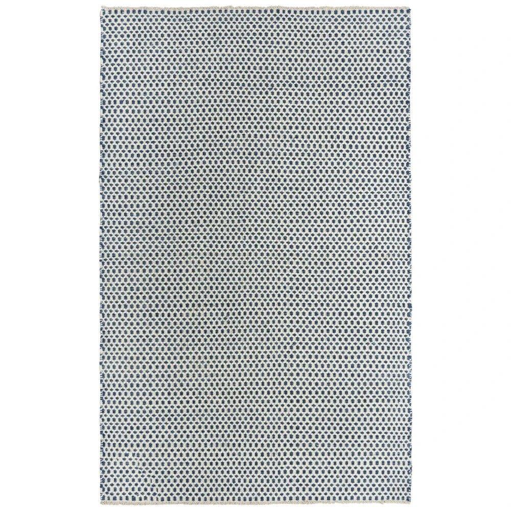 Cobs Basketweave Blue Area Rugs For Living Room - LOOMLAN - LOOMLAN - Area Rugs