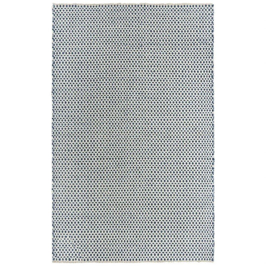 Cobs Basketweave Blue Area Rugs For Living Room - LOOMLAN - LOOMLAN - Area Rugs