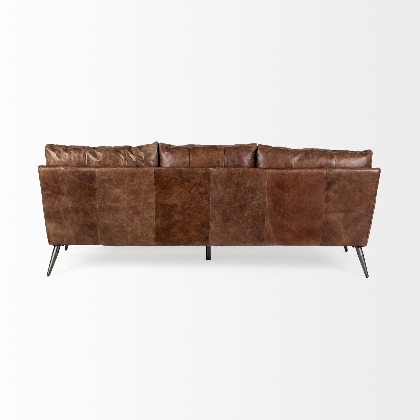 Cochrane Top Grain Leather Three Seater Sofa