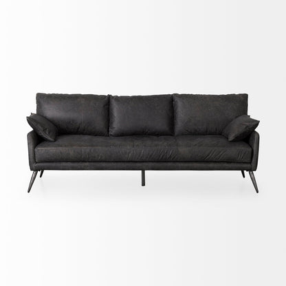 Cochrane Top Grain Leather Three Seater Sofa