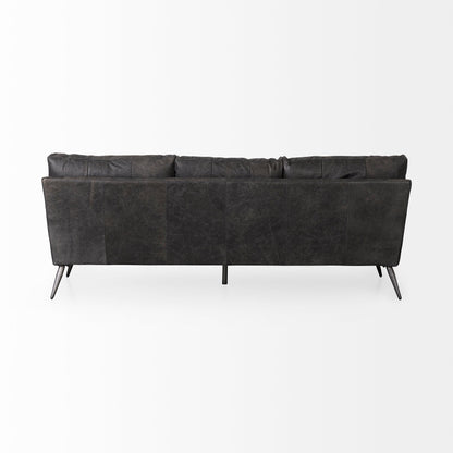 Cochrane Top Grain Leather Three Seater Sofa