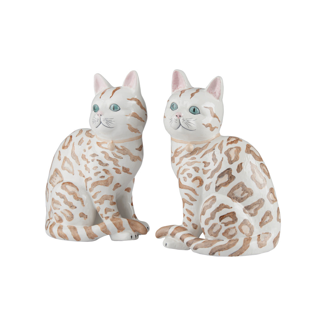 Coco Cat Ceramic Statues (Pr)