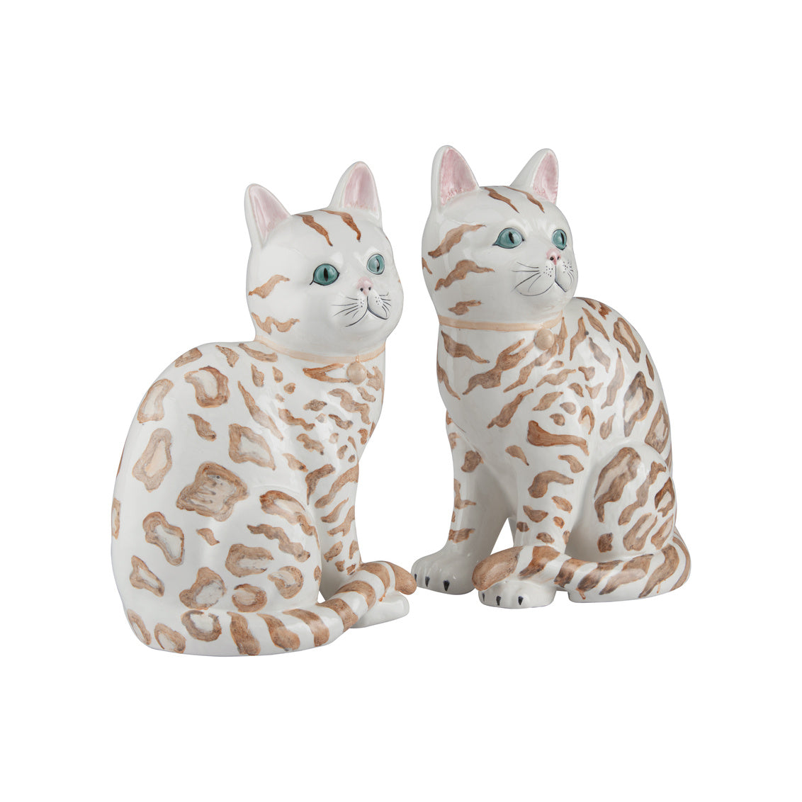 Coco Cat Ceramic Statues (Pr)