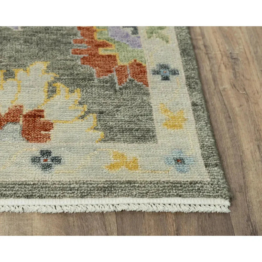 Coco Floral Gray Large Area Rugs For Living Room - LOOMLAN - LOOMLAN - Area Rugs