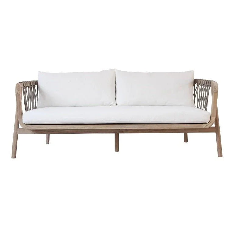 Coco Wood Framed Patio Sofa - LOOMLAN - Artesia - Outdoor Sofas & Loveseats