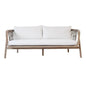 Coco Wood Framed Patio Sofa - LOOMLAN - Artesia - Outdoor Sofas & Loveseats