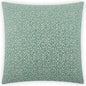 Code Malachite Teal Throw Pillow With Insert - LOOMLAN - D.V. Kap - Throw Pillows
