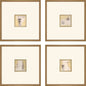 Code Wood Frame Neutral Framed Wall Art 4PC