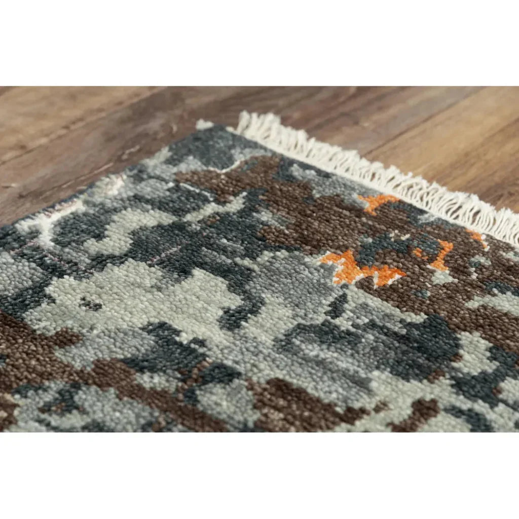 Cody Floral Charcoal Large Area Rugs For Living Room - LOOMLAN - LOOMLAN - Area Rugs