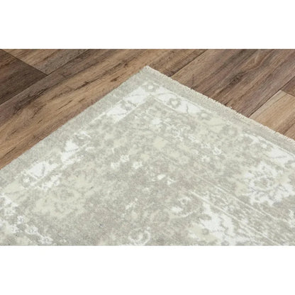 Coed Floral Gray Large Area Rugs For Living Room - LOOMLAN - LOOMLAN - Area Rugs