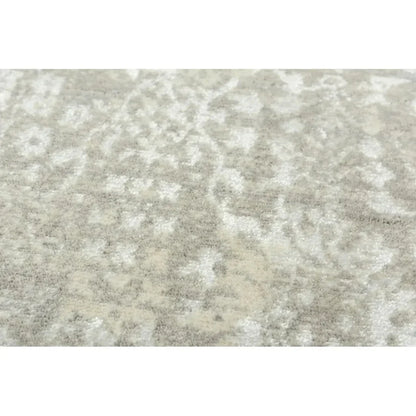 Coed Floral Gray Large Area Rugs For Living Room - LOOMLAN - LOOMLAN - Area Rugs