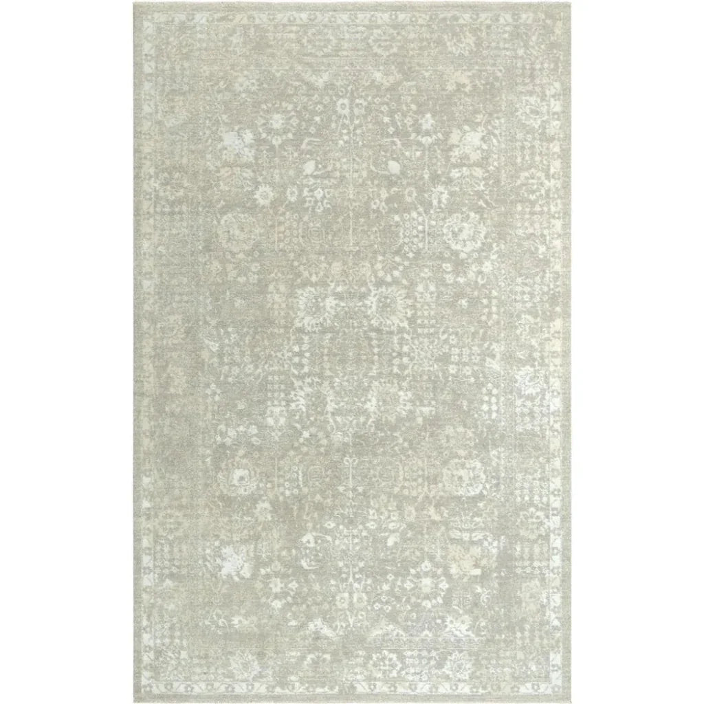 Coed Floral Gray Large Area Rugs For Living Room - LOOMLAN - LOOMLAN - Area Rugs
