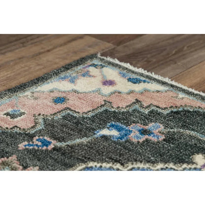 Cogo Geometric Charcoal Large Area Rugs For Living Room - LOOMLAN - LOOMLAN - Area Rugs