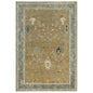 Cohu Floral Tan Large Area Rugs For Living Room - LOOMLAN - LOOMLAN - Area Rugs