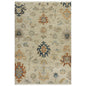 Coir Floral Beige Large Area Rugs For Living Room - LOOMLAN - LOOMLAN - Area Rugs