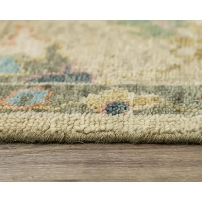 Cola Floral Beige Large Area Rugs For Living Room - LOOMLAN - LOOMLAN - Area Rugs