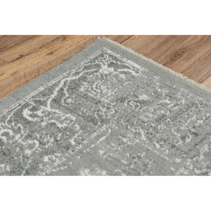 Cold Floral Gray Large Area Rugs For Living Room - LOOMLAN - LOOMLAN - Area Rugs
