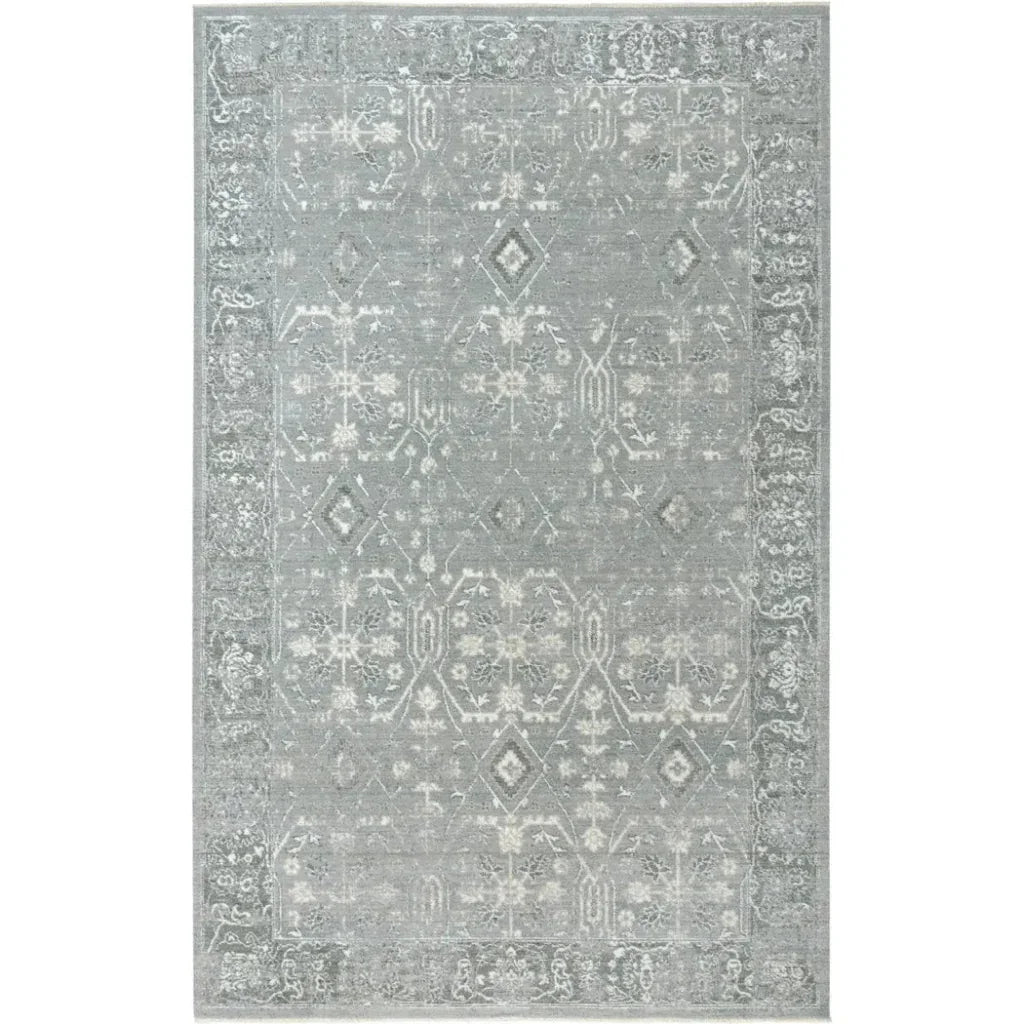 Cold Floral Gray Large Area Rugs For Living Room - LOOMLAN - LOOMLAN - Area Rugs