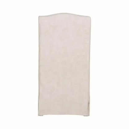 Colette Slipcover Dining Chair 2PC Bisque French Linen - LOOMLAN - Essentials For Living - Dining Chairs