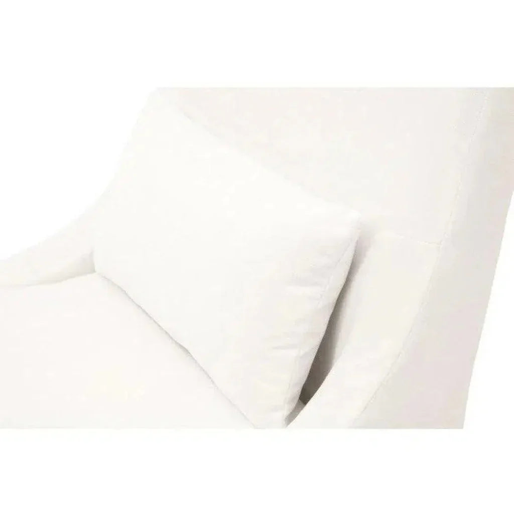 Colette Slipcover Dining Chair 2PC LiveSmart White - LOOMLAN - Essentials For Living - Dining Chairs