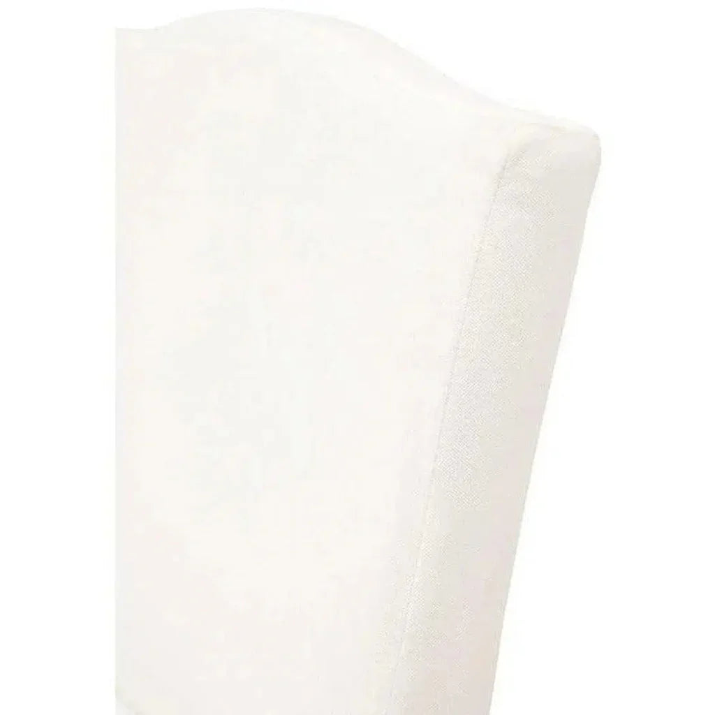 Colette Slipcover Dining Chair 2PC LiveSmart White - LOOMLAN - Essentials For Living - Dining Chairs