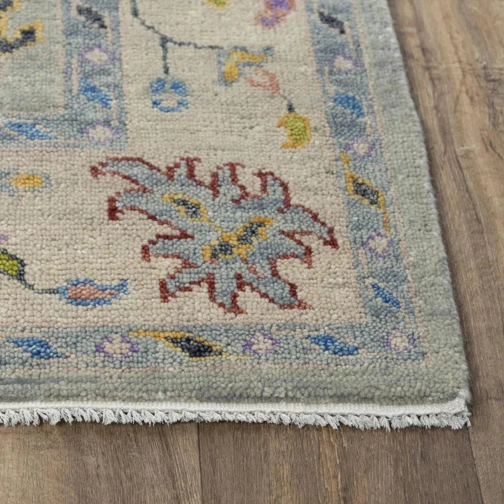 Colf Floral Gray Large Area Rugs For Living Room - LOOMLAN - LOOMLAN - Area Rugs