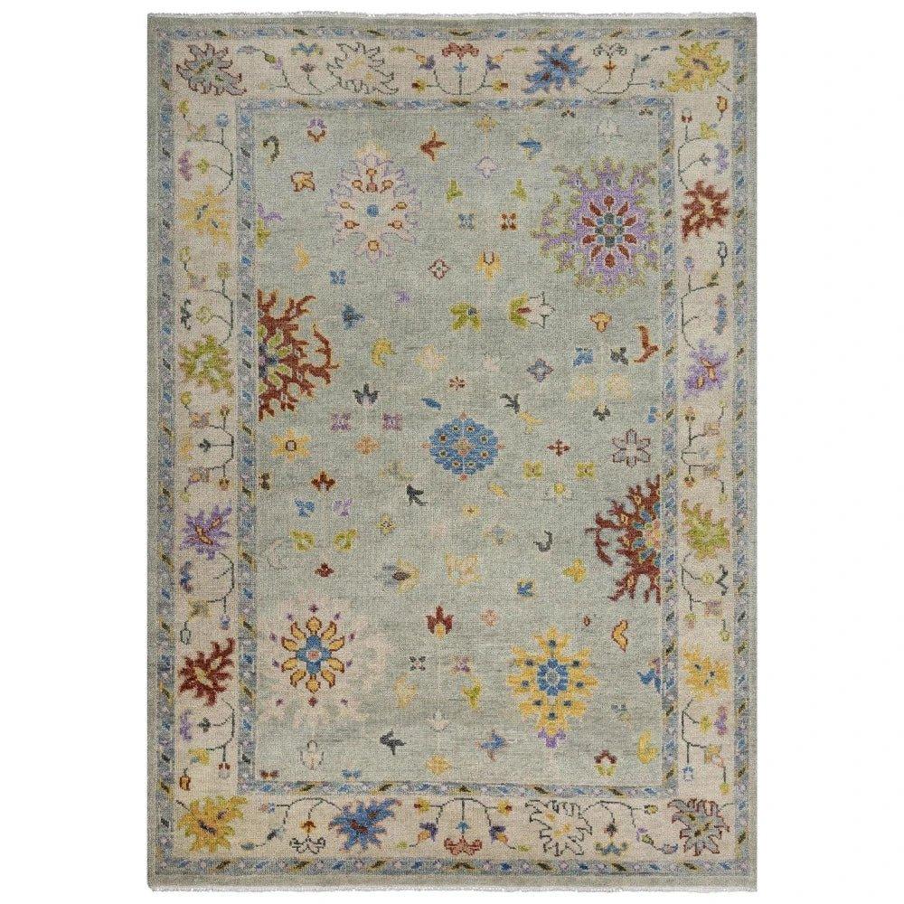 Colf Floral Gray Large Area Rugs For Living Room - LOOMLAN - LOOMLAN - Area Rugs