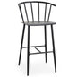 Colin Black Metal Barstool