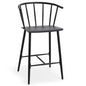 Colin Black Metal Counter Stool